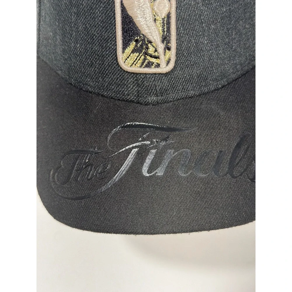 New Era 9FORTY Golden State Warriors NBA‎ Finals Snapback Hat Grey Black Cap